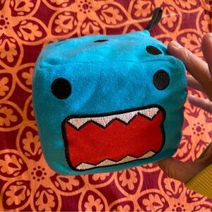 2014 Kellytoy Domo Approx 5” Domo Kun Blue Dice Stuffed Animal Plush